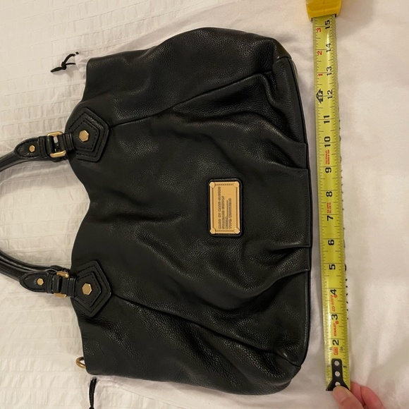 Marc By Marc Jacobs Classic Q Fran Black Pebbled Leather - Picture 2 of 16